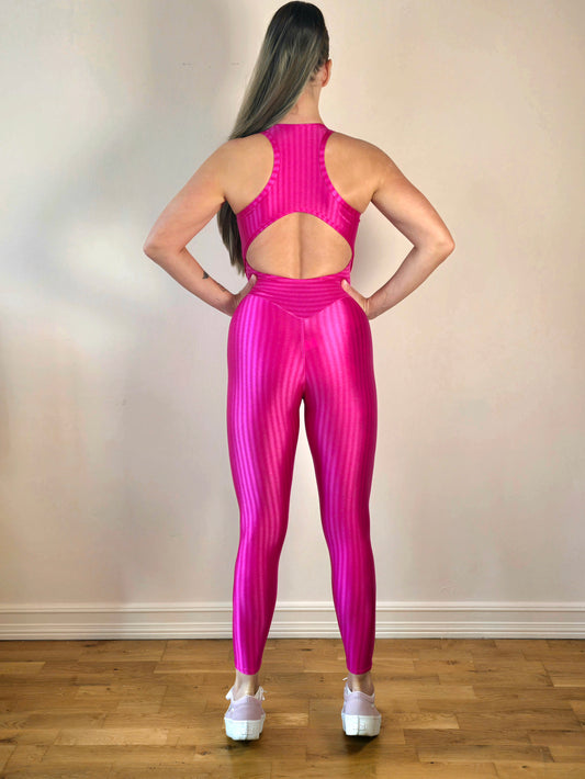 Bodysuit lang 3D Rosa